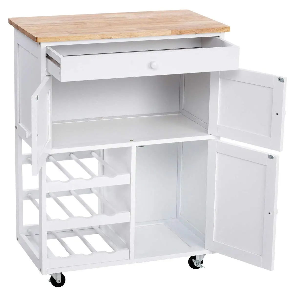 Guaranteed Quality Kitchen Storage Rolling Trolley Cart Furniture