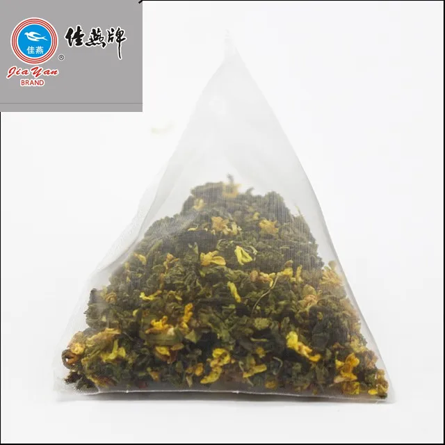  Оптовая продажа высококачественный чайный пакетик Oolong с цветами osmanhi зеленый