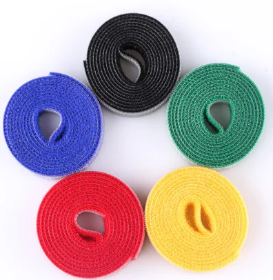 Factory 100% Nylon special iron on heat hook and loop fabric