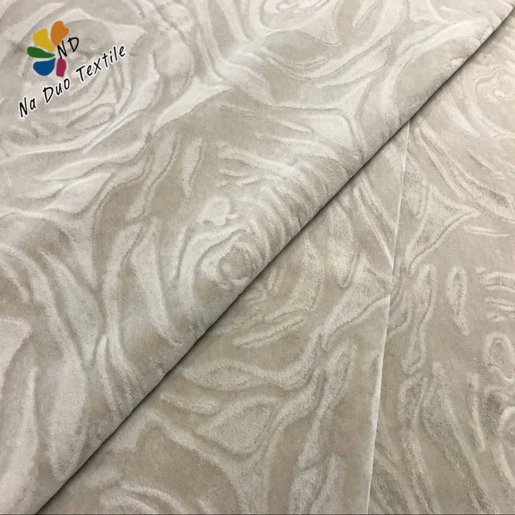  Самая популярная naduo no-stretch foiled дешевая бархатная ткань для дивана