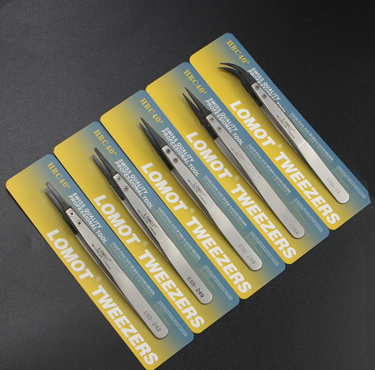 ESD-242 Exchange Tip Tweezer Electro Static Discharge Vetus Stainless Tweezers