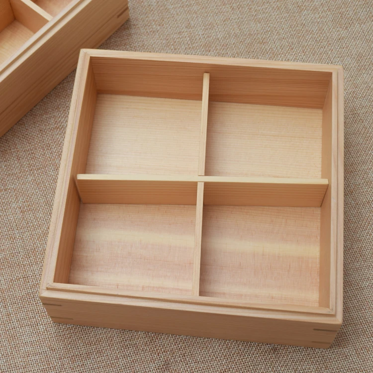 New Style Eco Friendly Japan Wooden Bento Lunch Box