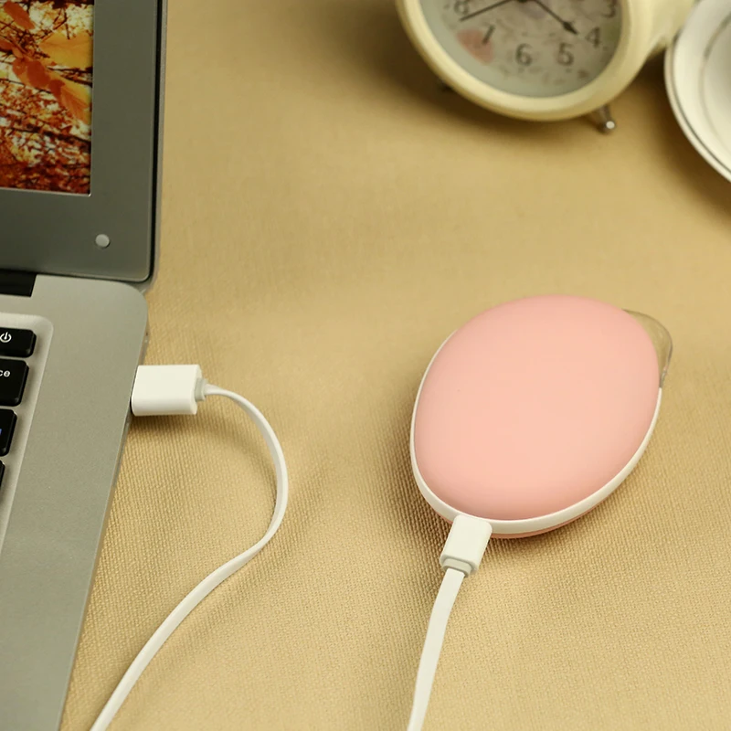 Wholesale Home Winter Gifts 3800mah Chareable Mini USB Electric Hand Warmer With Power Bank