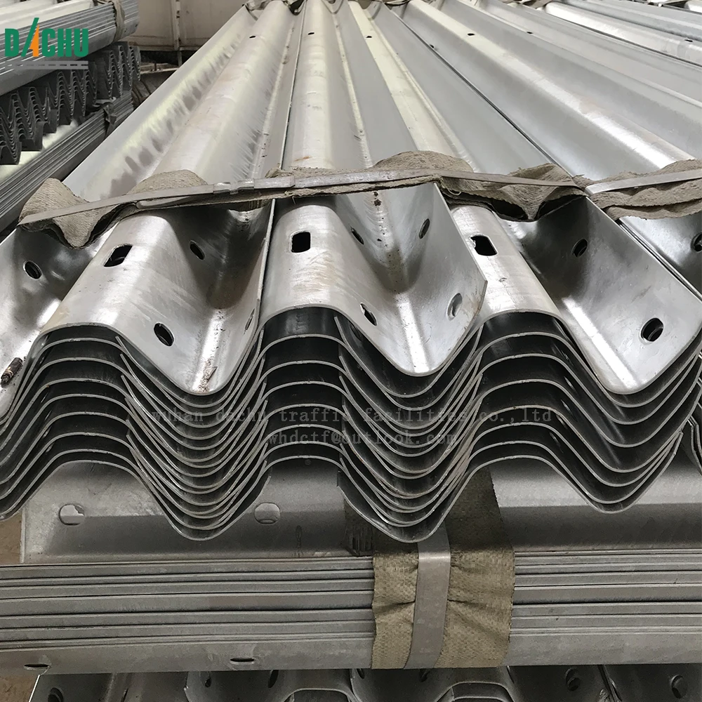 Galvanized Corrugated Steel W Beam Guardrail High Quality Guardrail Price Per Meter With Hot Sale