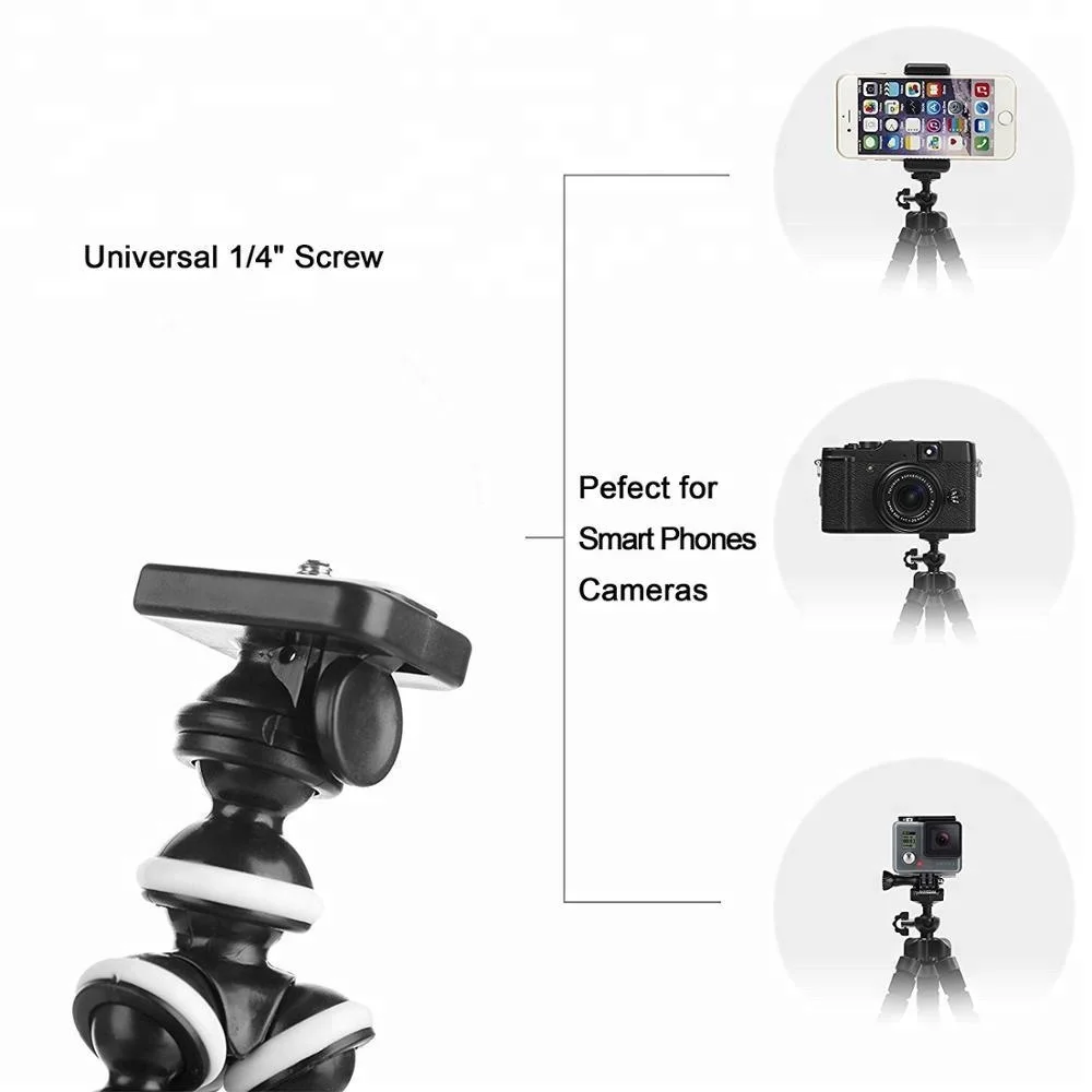  Гибкий сотовый телефон Octopus Gorilla Pod с креплением для