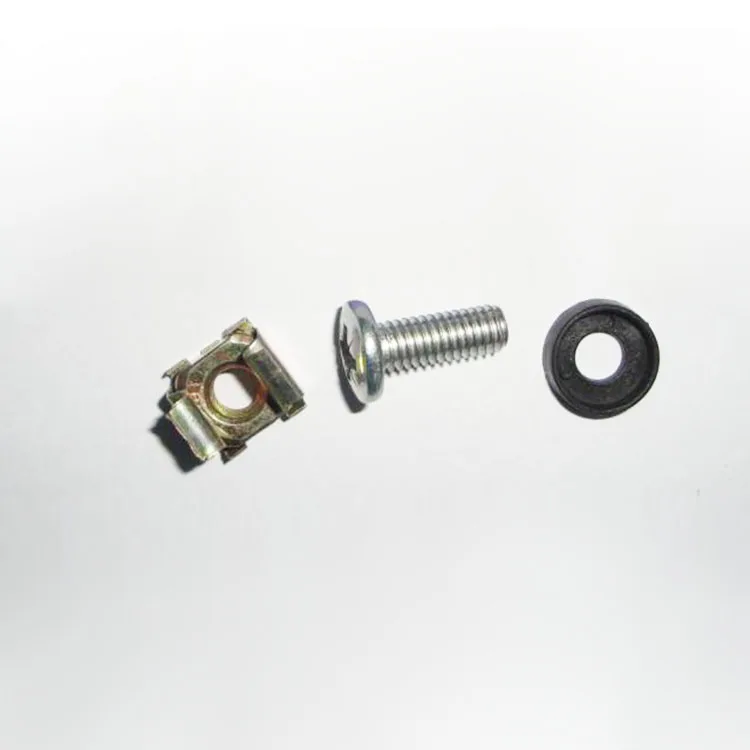 50 Pkg M6 Mounting screws and cage nut for server rack cabinet (60727617664)