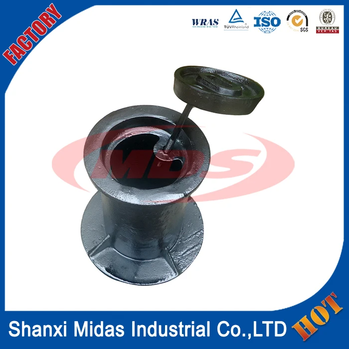 EN124 серого чугуна GG20 поверхности коробки для пожарного гидранта или счетчик воды