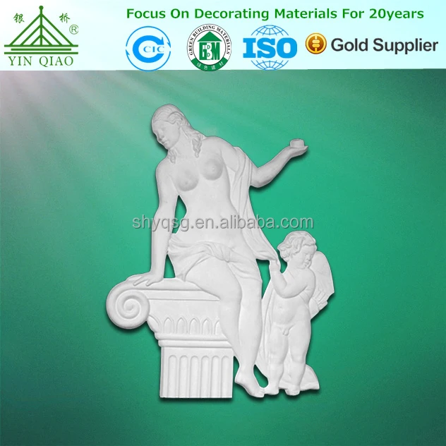 Home Interior decorative GRG 3D wall panels