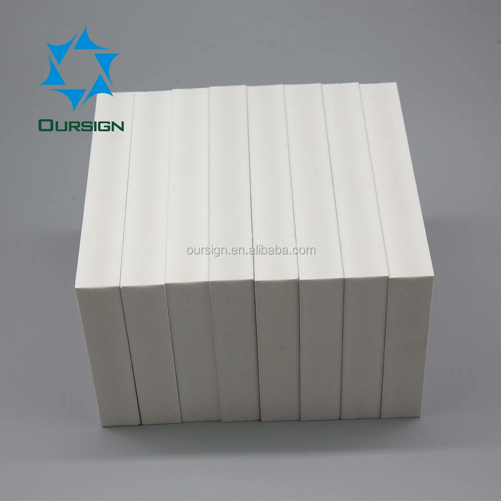 PVC Foam Board 2440 X 1220 X 16mm -- 500kg/m3-White Celuka Extruded