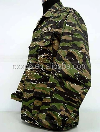 Lizard Stripe Camouflage BDU Army Military Uniform