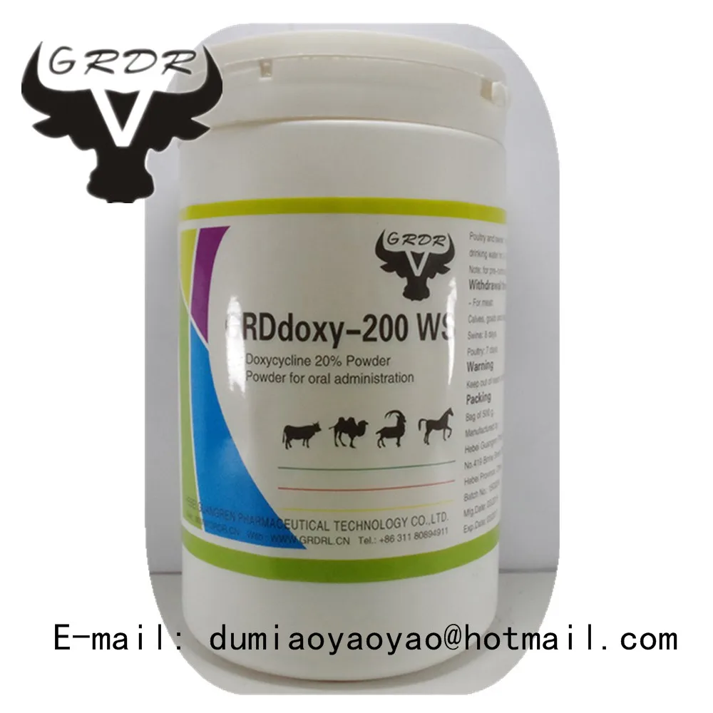 
High quality Doxycycline souble powder/Doxycyline hydrochloride 