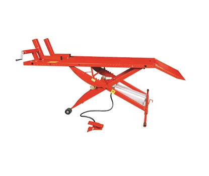 Hydraulic Small platform hydraulic vertical platform lift scissor motorcycle lift with 1000BL