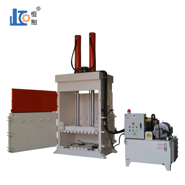 
Vertical Hydraulic Double Cylinder Carton Waste Paper Sponge Compress Machine Baler Machine 