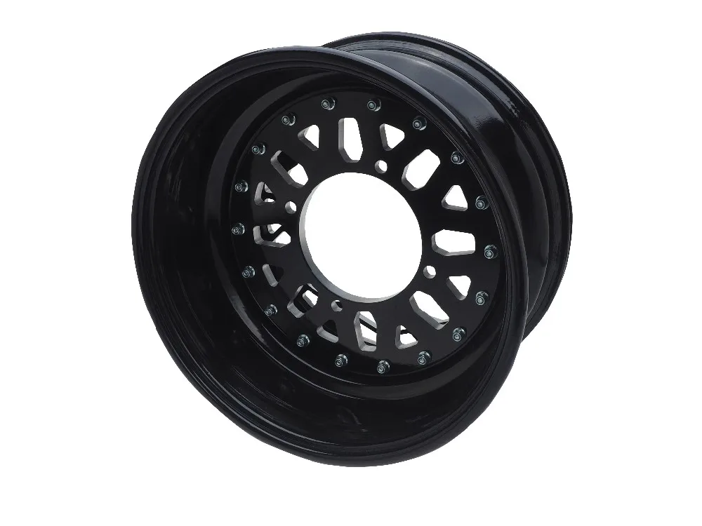 Колеса для внедорожников UTV Beadlock, колеса 15 дюймов x 10 дюймов 5 + 5 4/156, передние и задние колеса для RZR 1000