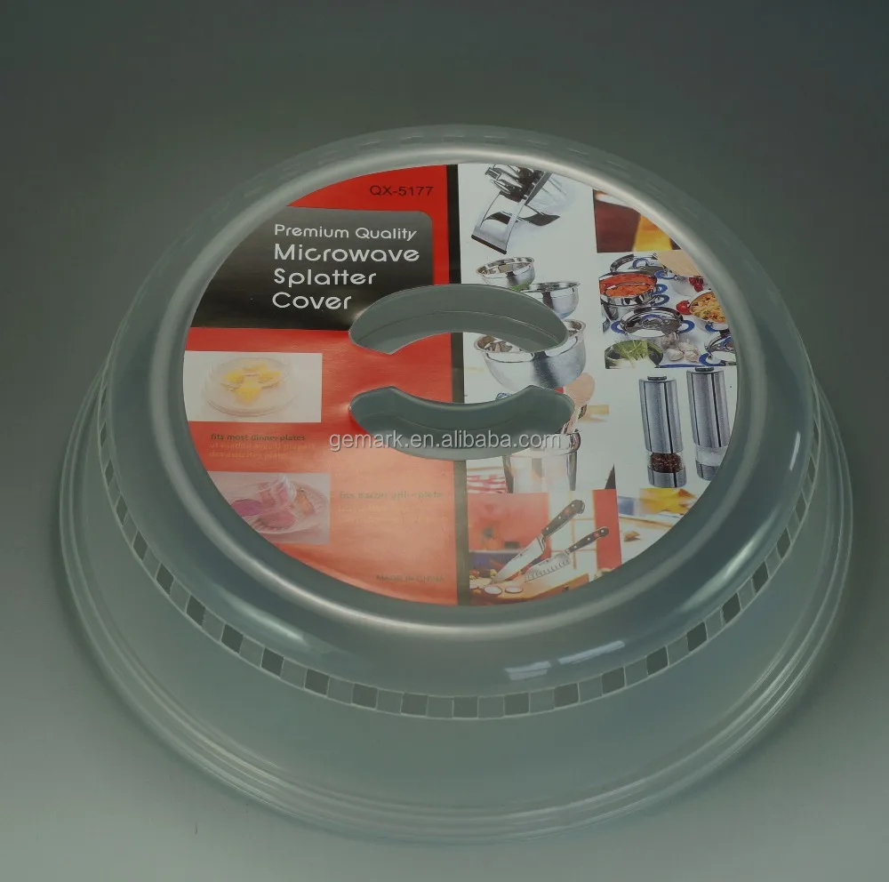 Microwave Food Cover Plastic High quality BPA Free Splatter shield Guard