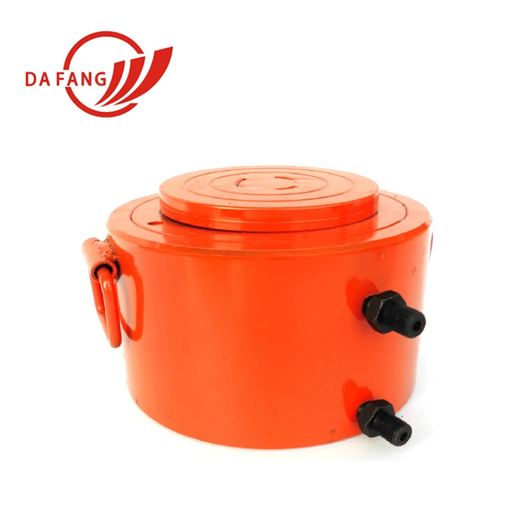  100 ton hydraulic jack single acting double flat