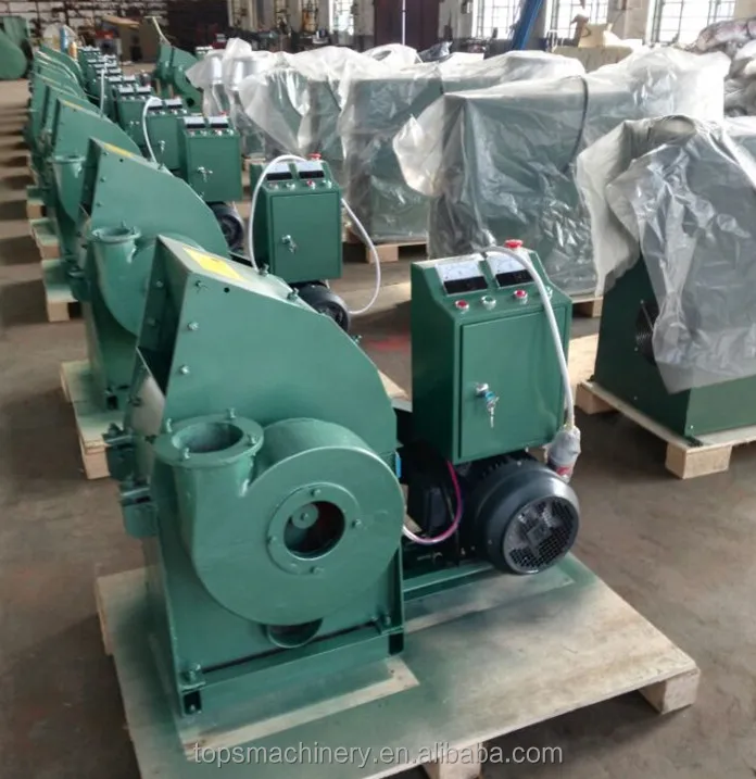 TOPS420C wood hammer mill with cyclone price