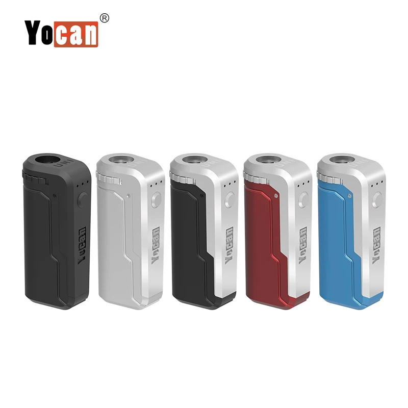 Оптовая продажа набор аккумуляторов для электронной сигареты картриджи Yocan UNI cbd аккумулятор 650 мАч