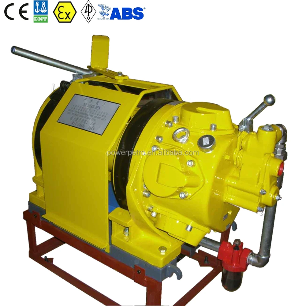 
ATEX certified 3.5 ton Air Winch gasoline powered winch 