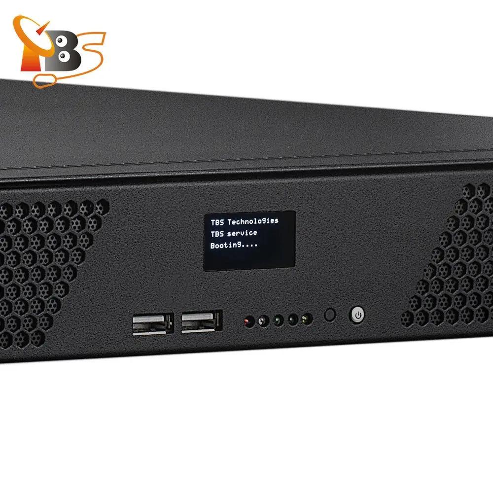 IP-входы TBS8510 H.264/H.265 IPTV Transcoder 40 каналов HD кодирование и транкодирование снижение скорости передачи данных изменение