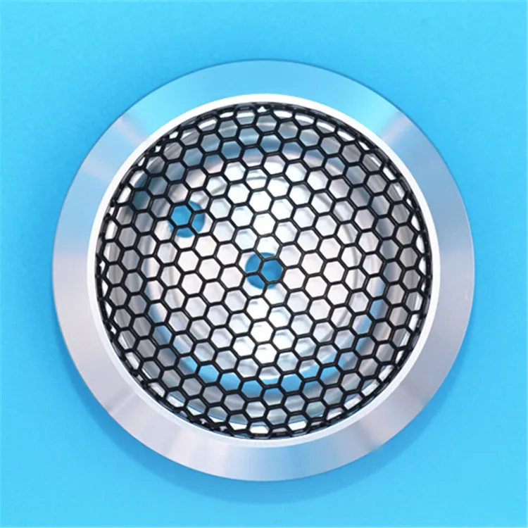 Бесплатный образец 2 дюймовый мини-динамик крышка гриль для автомобильного аудио твитер Защитная металлическая сетка громкоговоритель декоративный круг защитная сетка