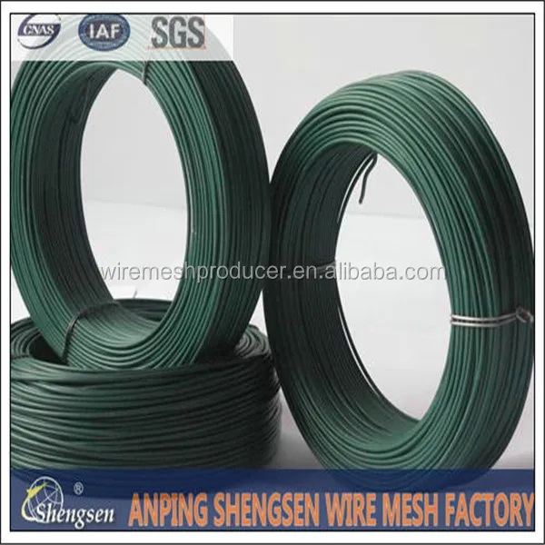 Wholesale Bulk 9 Gauge PVC Coated Galvanized Wire 150M Per Roll