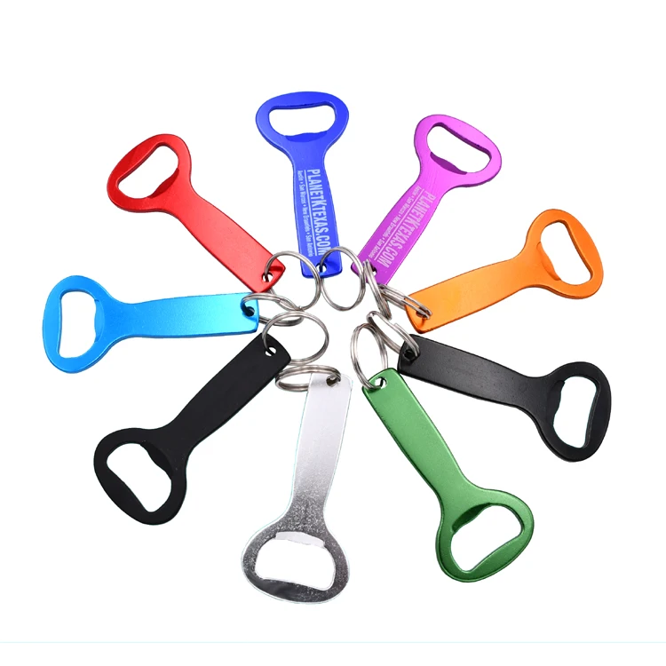 
Factory wholesale the new style aluminum promotional beer bottle opener 