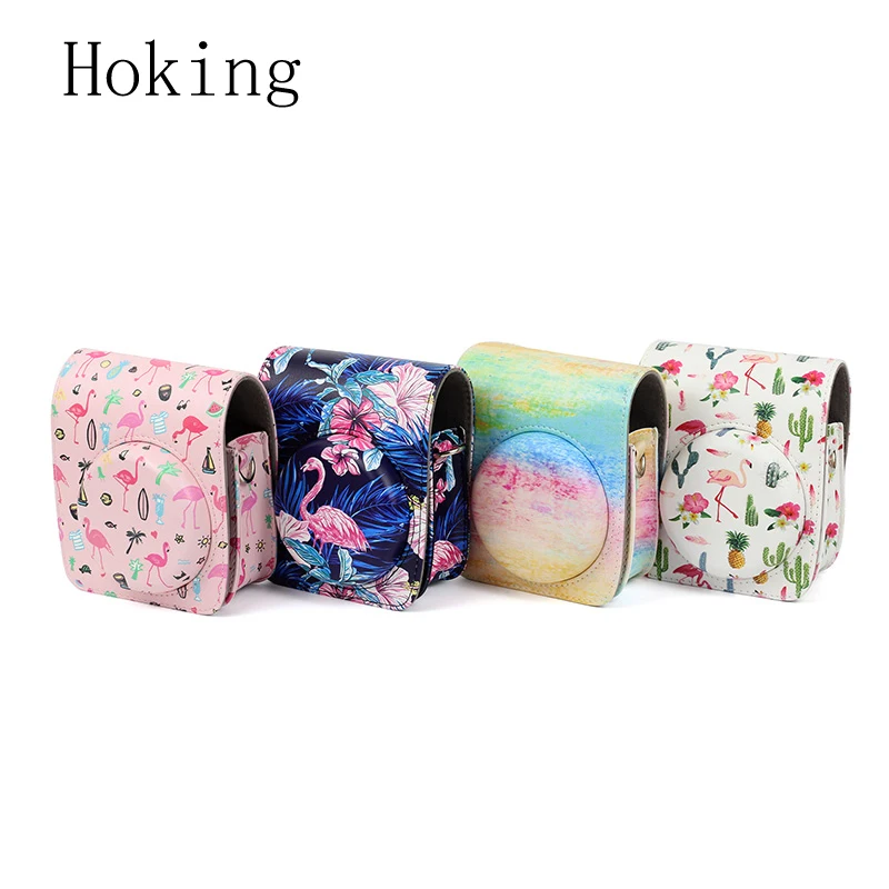 Polaroid Instax Mini90 Flamingo Series Retro Camera Bag Protective Camera