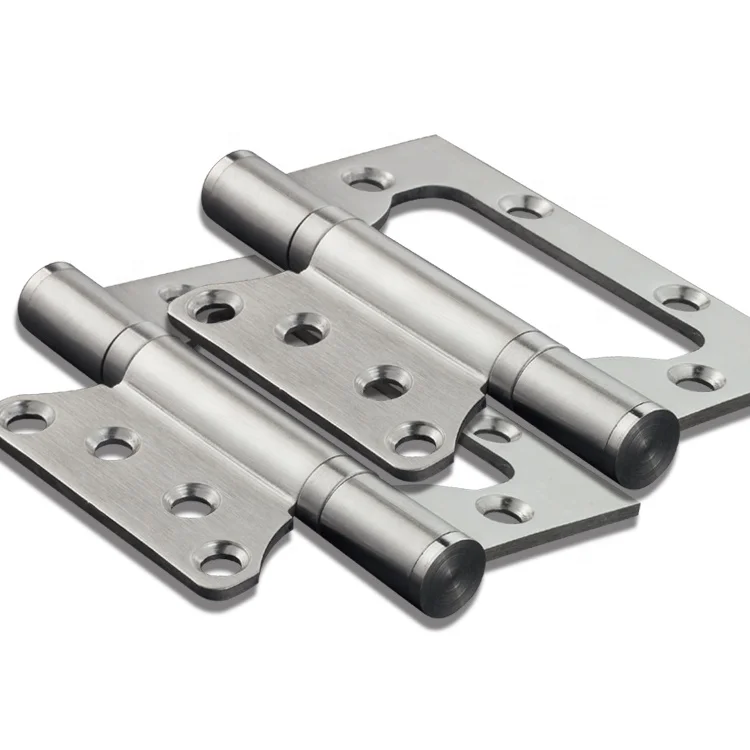 Stainless Steel Flush Sub-mother Door Hinge for Metal Door