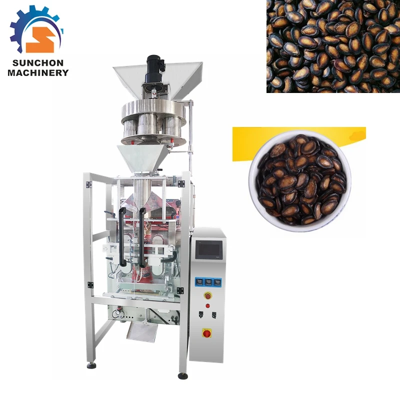 15g - 100g 500g Melon Seed / Snack Food Packaging Machine price