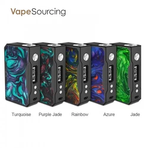 ALL-New Vapo DRAG 157W Box MOD VOOPOO Black Drag Kit 157W with UFORCE T1 Tank