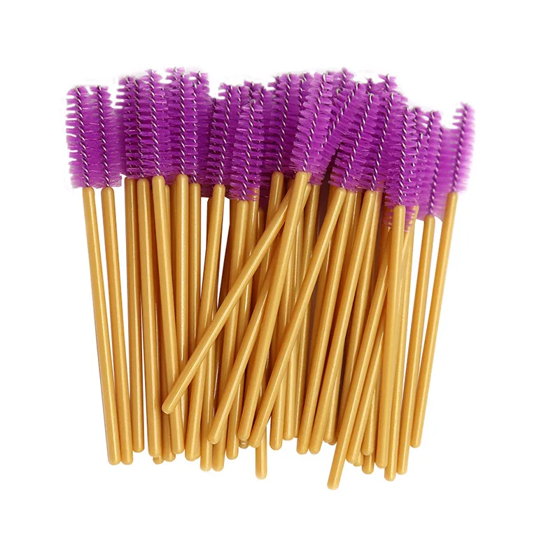 Одноразовая кисть для ресниц одноразовая Золотая палочка туши пластиковая