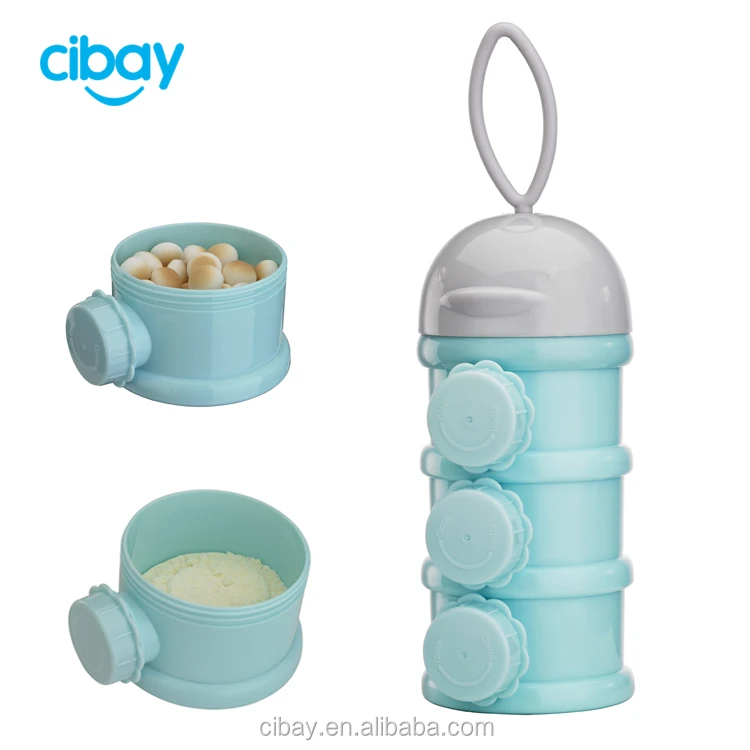 
Customized Logo High quality 3 Layers Baby Milk Powder Container 