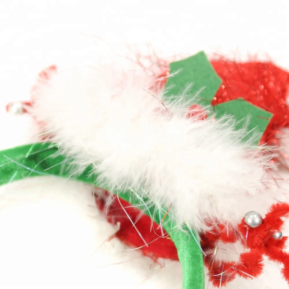 
Wholesale Custom Christmas Hat Design Headband 