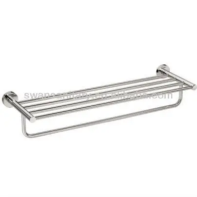 
vertical towel rack SW-1713&brass, chrome plated 