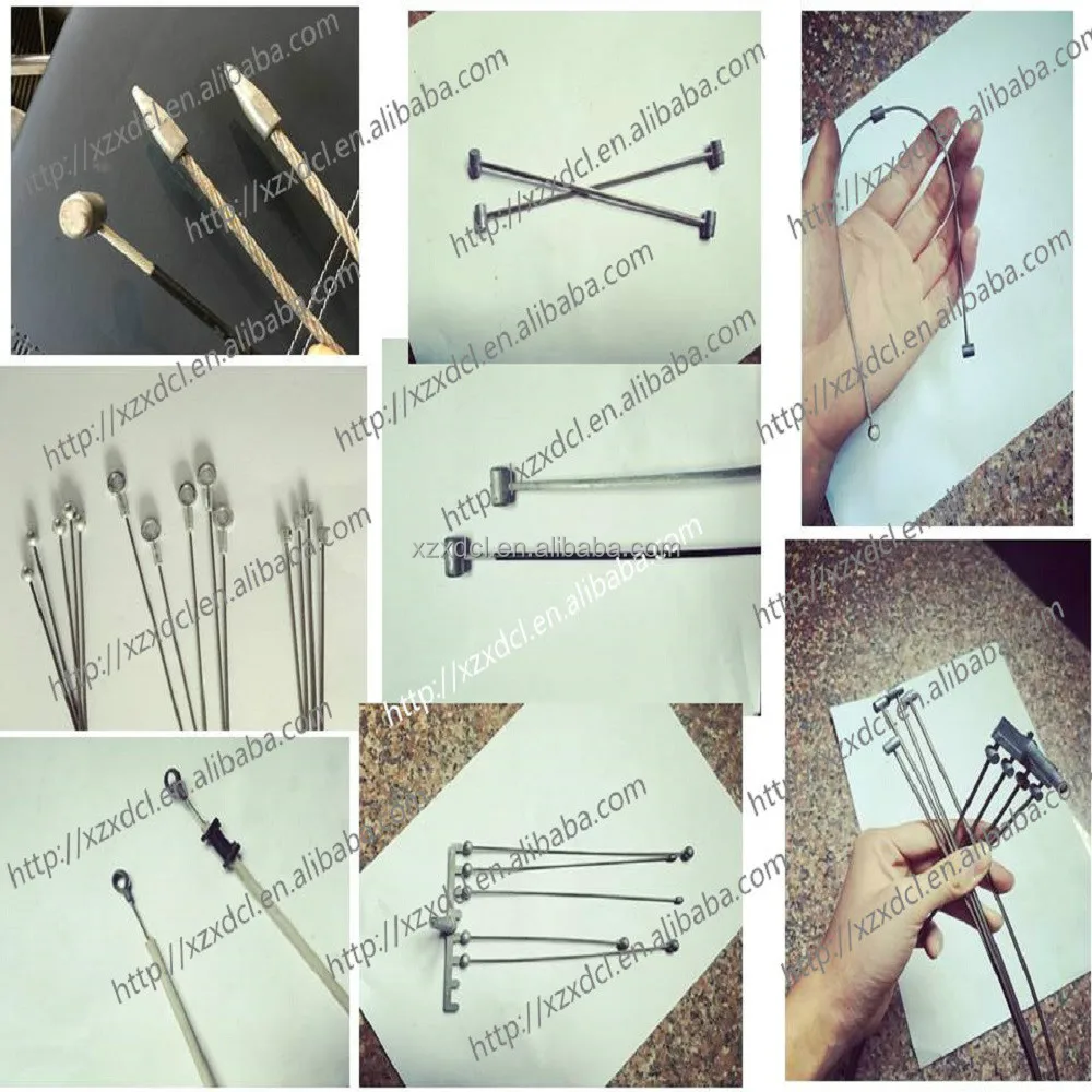 Die casting machine for making control cable throttle cable steel wire ends