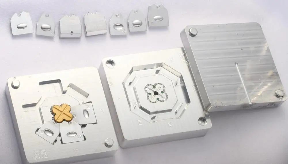 Precision aluminum mold engraving Aluminum mold wax injection processing Jewelry aluminum mold design and customization