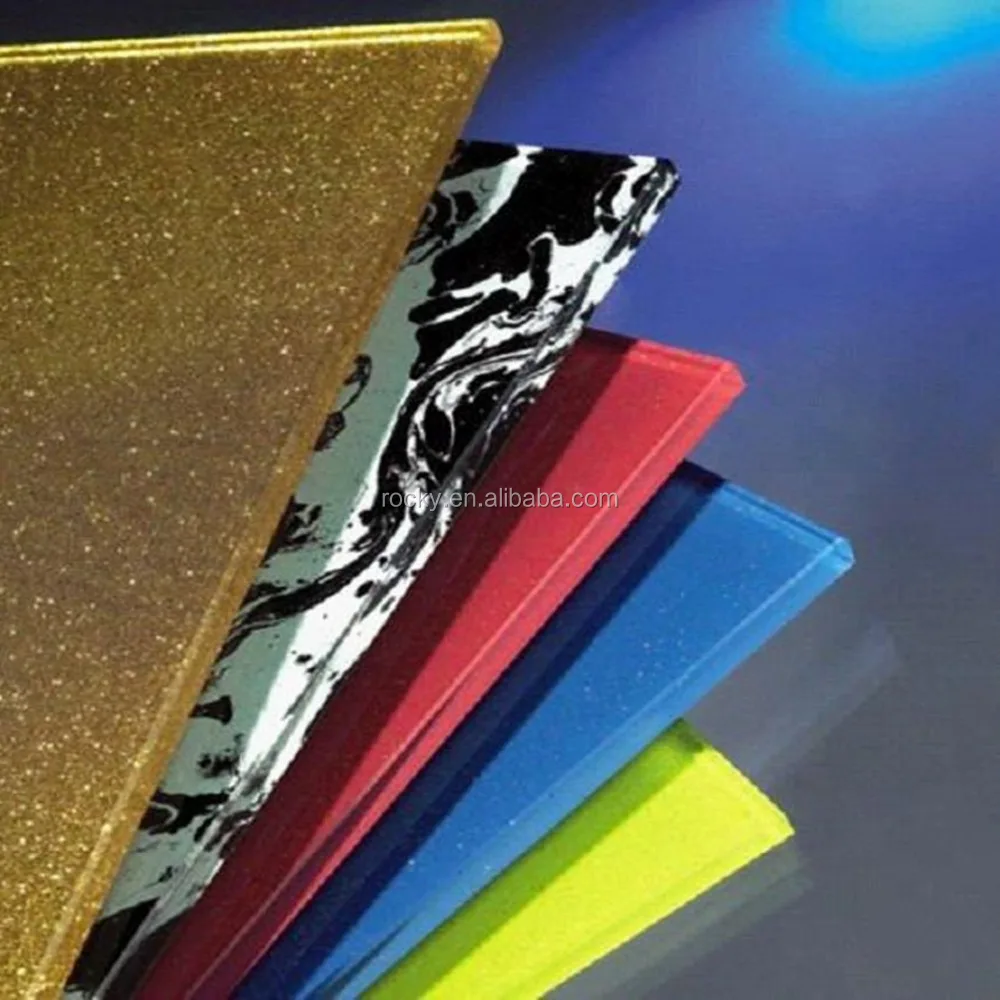 Qingdao Rocky high quality best price 2mm-19mm customized stained glass window