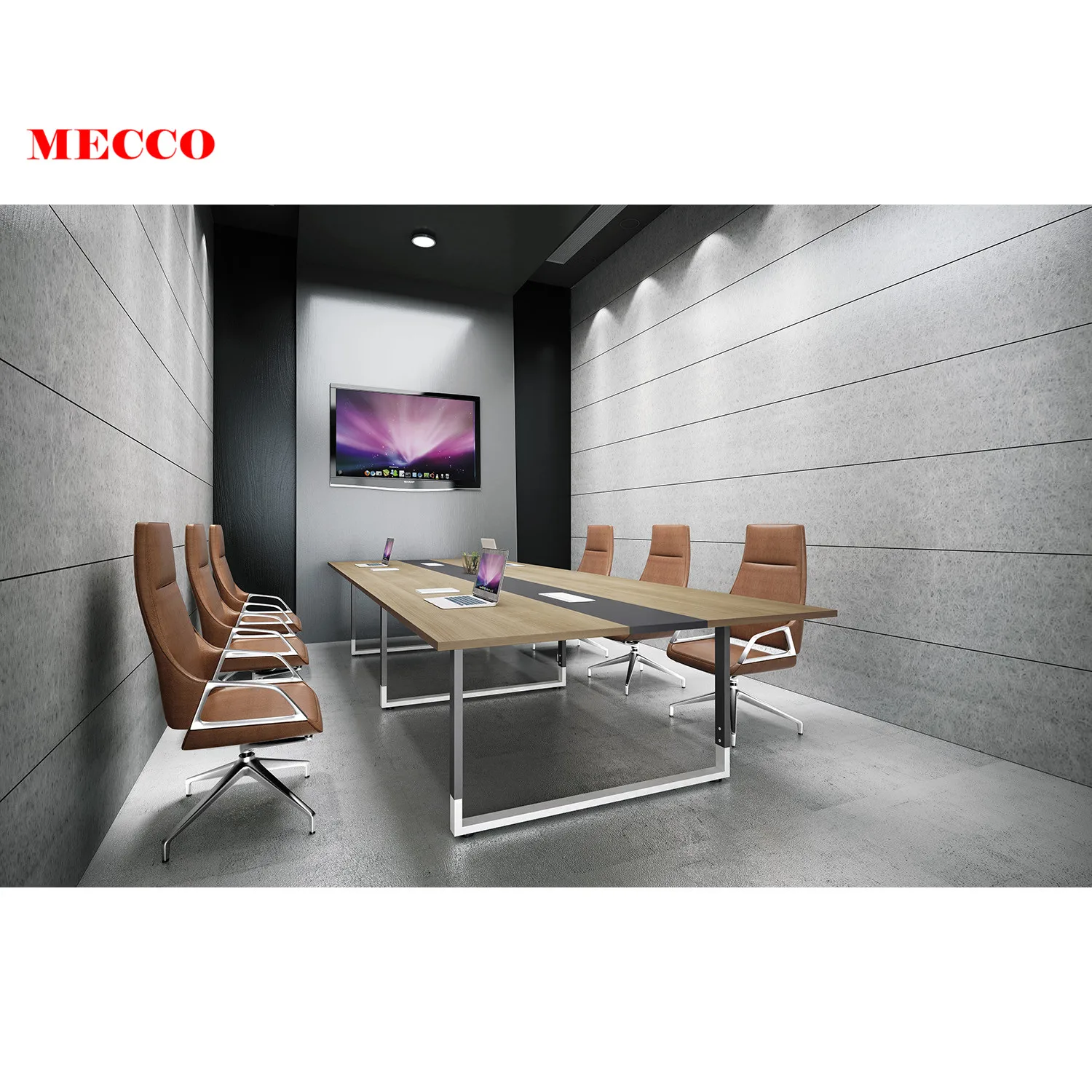 Executive modern wood office conference table office furniture