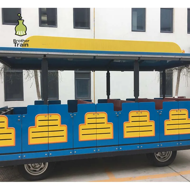Wholesale amusement train ride carriage 20 seats