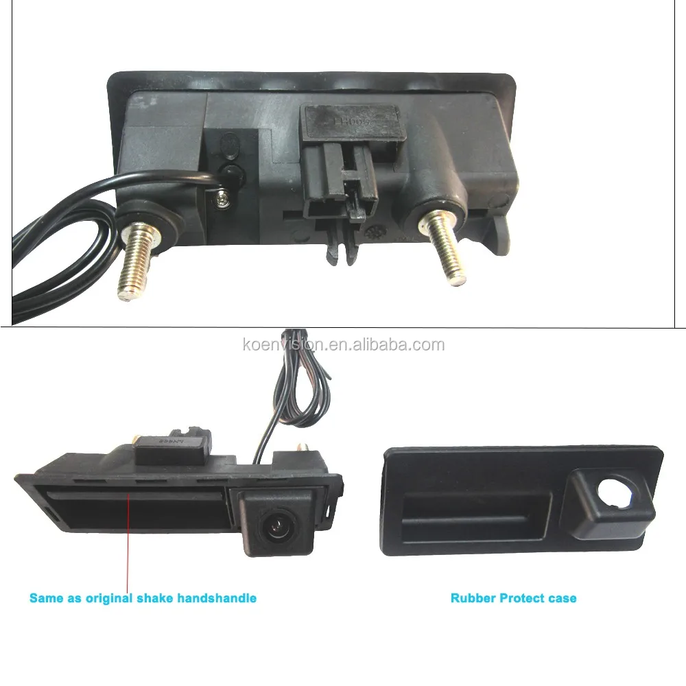 KOEN IP68 Waterproof OEM Trunk Pull Handle For VW Golf Reverse Camera