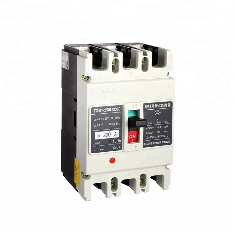 630A 3 Phase Automatic Circuit Breaker MCCB