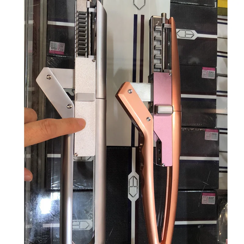 
First Generation 6D Hair Tool And Second Generation 6D Hair Tool 6D Hair Extension Machine 