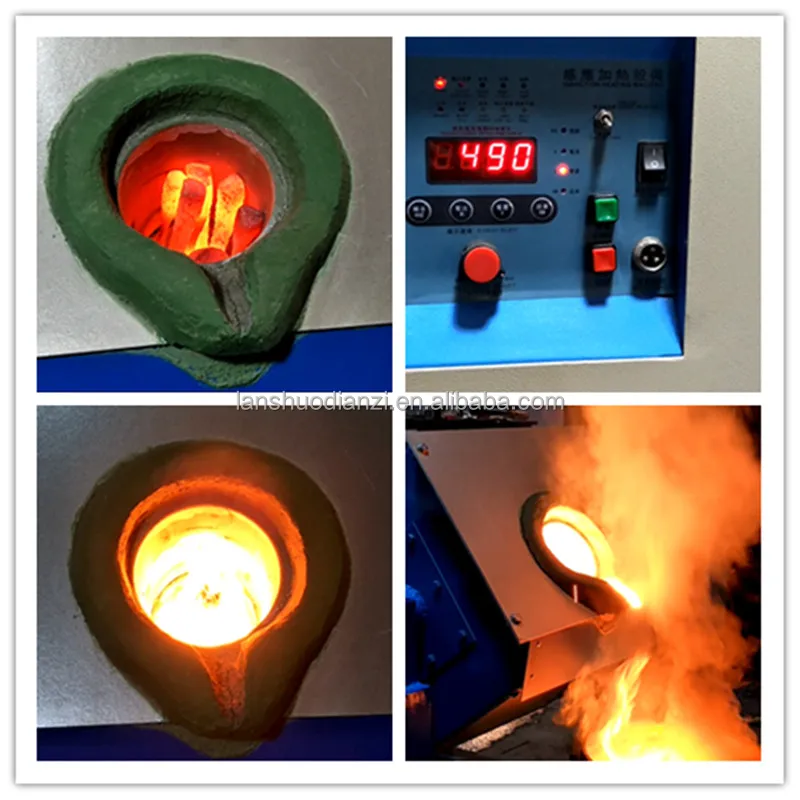 Energy saving iron melting induction furnace