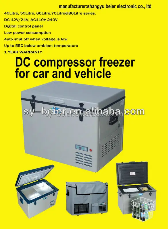 BR45C4 Beier Factory dc compressor fridge freezer