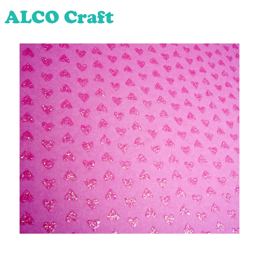 
4x6 inch colour textured glitter cardstock paper for decoration 