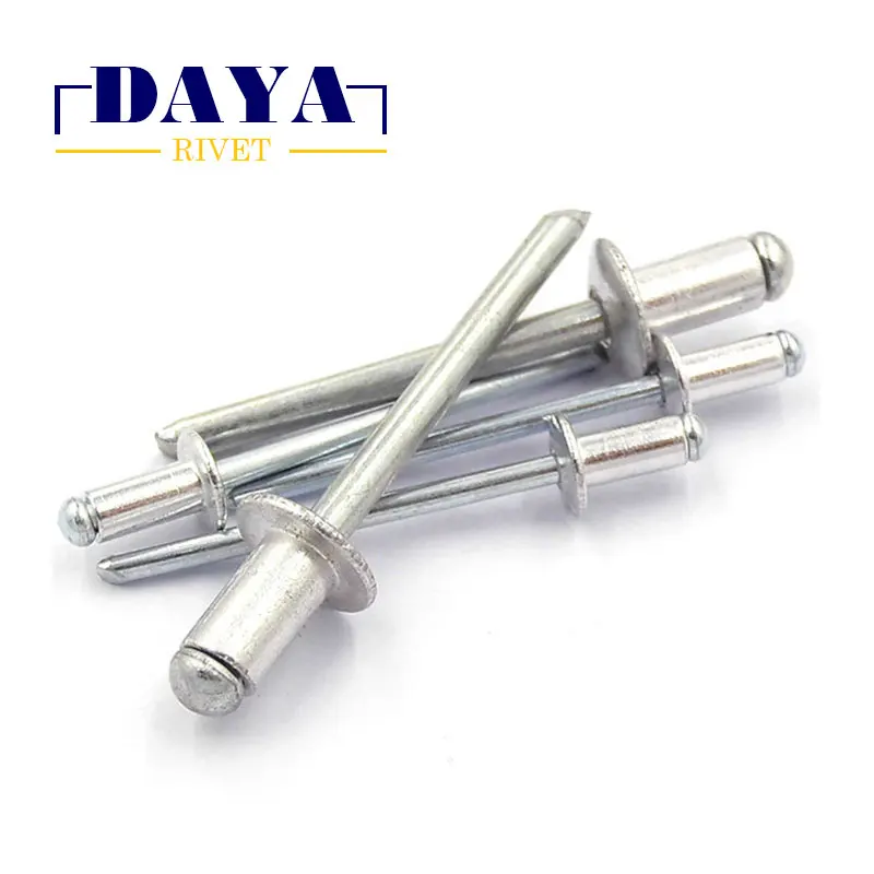 M3.2-M6.4 month open decoration nickel pop rivet blind rivet aluminum rivet