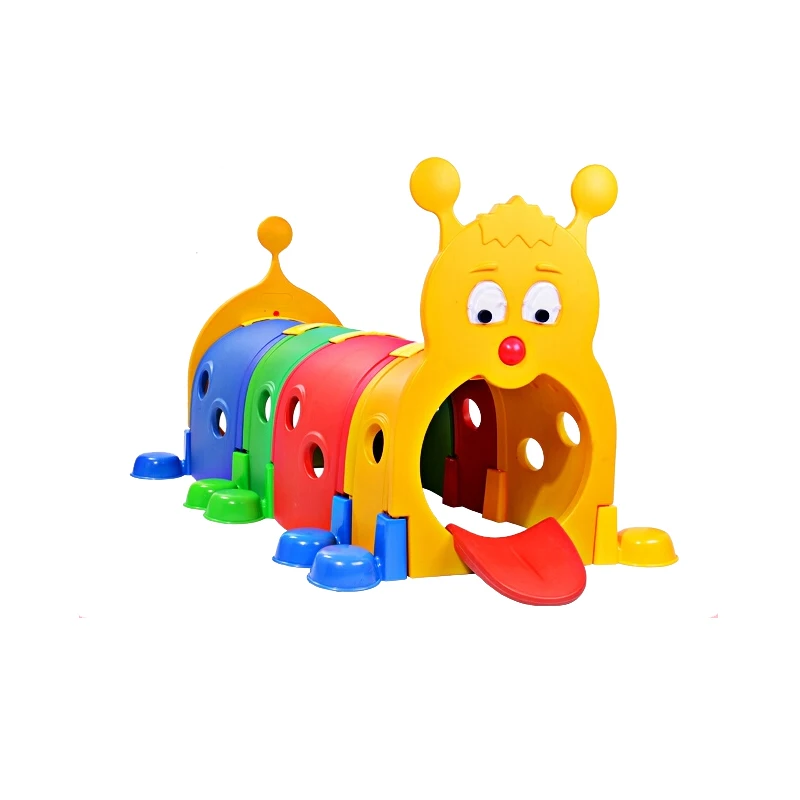 high quality security caterpillars crawling tunnel for infant toddler
