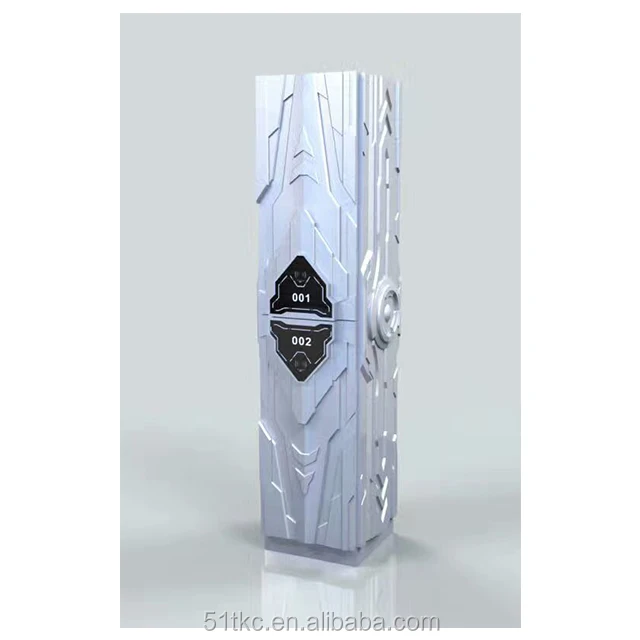 Fashion design ABS hotel locker for school