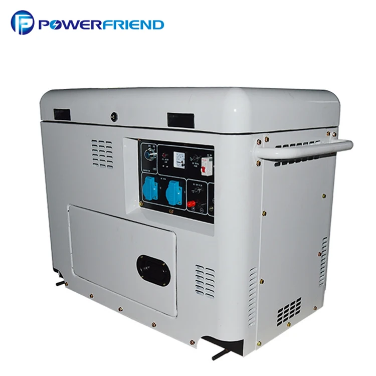 Super silent 5 kw wholesale portable diesel generator with wheels 6500